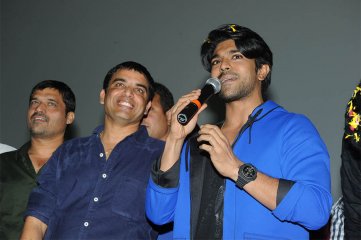 Yevadu Trailer Launch at Sandhya 70MM